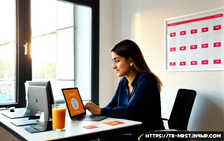 Home 17 콘텐츠 기획 시 고객 심리 이해하기 - Photorealistic editorial scene of a Turkish content strategist in a bright Istanbul coworking office...